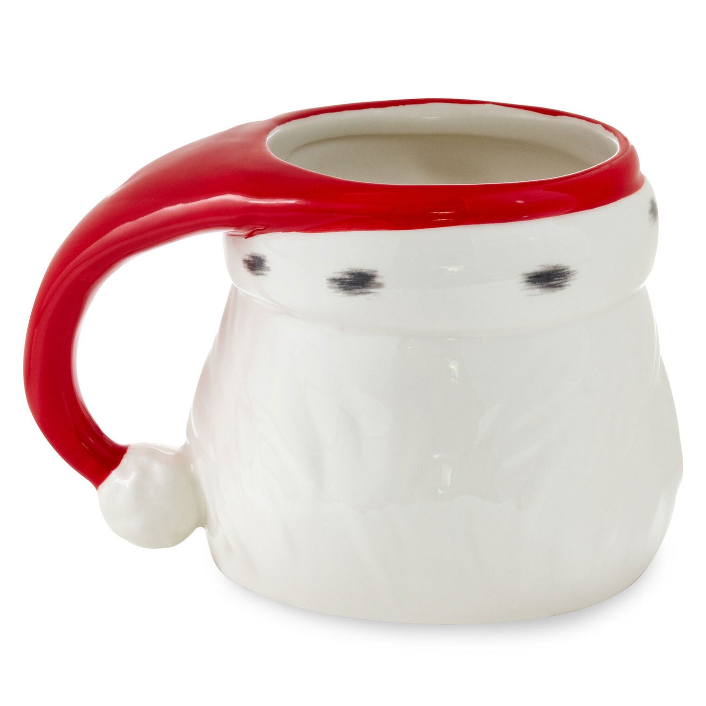 Winking Santa Holiday Sculpted Mug, 23.5 oz.