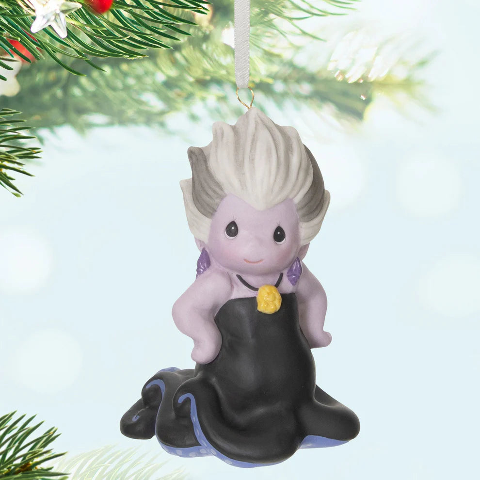 Disney Precious Moments The Little Mermaid Ursula Porcelain 2024 Keepsake Ornament