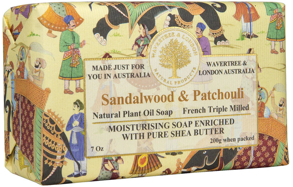Sandalwood & Patchouli soap bar