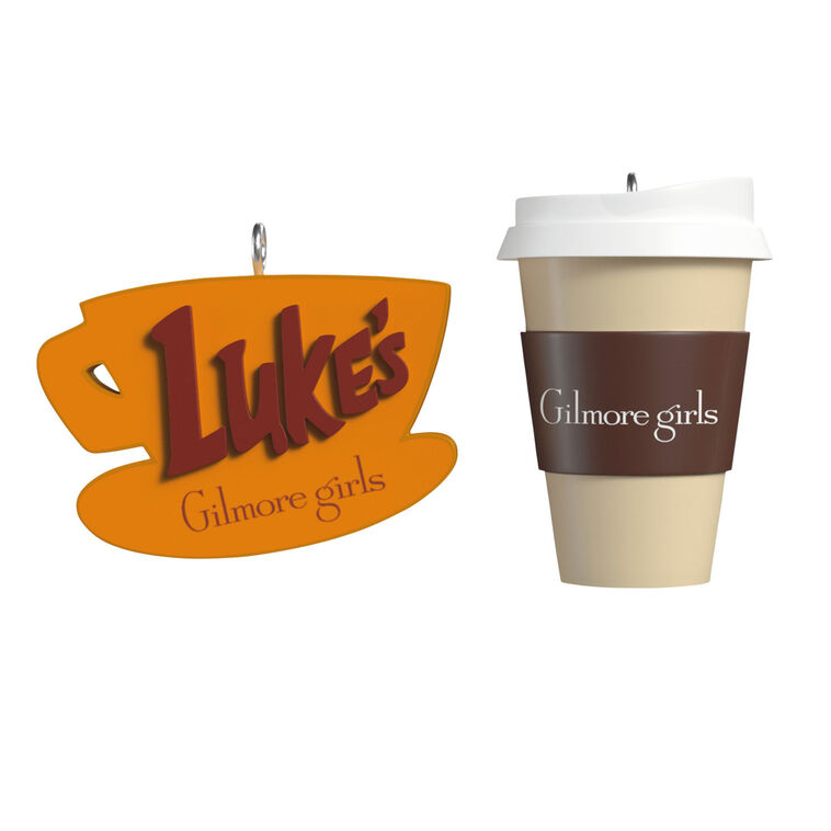 Mini Gilmore Girls Ornaments, Set of 3