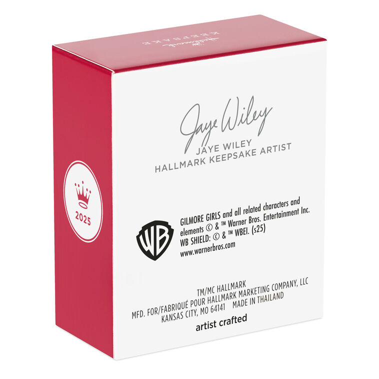 Mini Gilmore Girls Ornaments, Set of 3