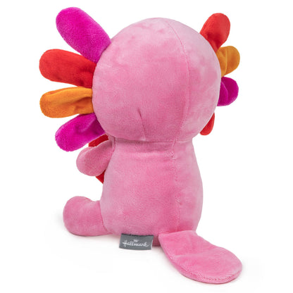 Axolotl With Heart Plush, 7.75