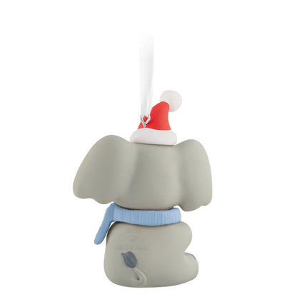 Baby Boy's First Christmas Elephant 2025 Ornament