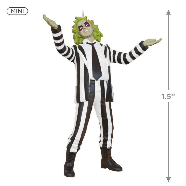 Mini Beetlejuice™ Ornament, 1.5"
