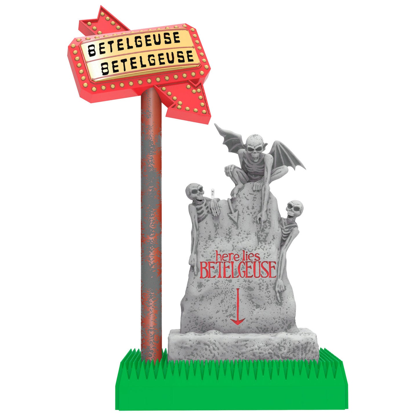 Beetlejuice™ Here Lies Beetlejuice™ Ornament With Light