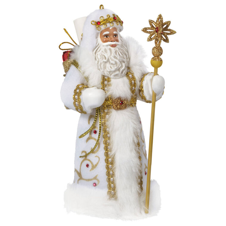 Black Father Christmas Ornament