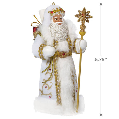 Black Father Christmas Ornament