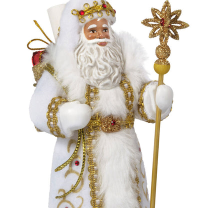 Black Father Christmas Ornament
