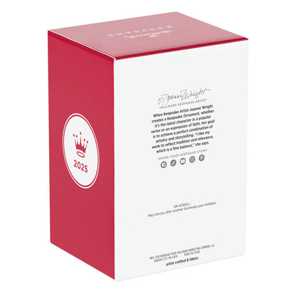 Black Father Christmas Ornament