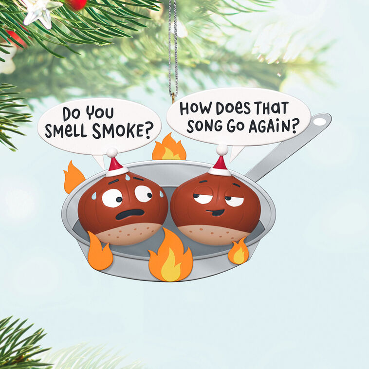 Chestnuts Roasting Ornament