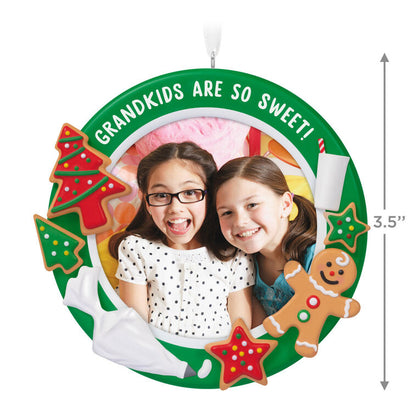 Grandkids Are So Sweet! Photo Frame Ornament