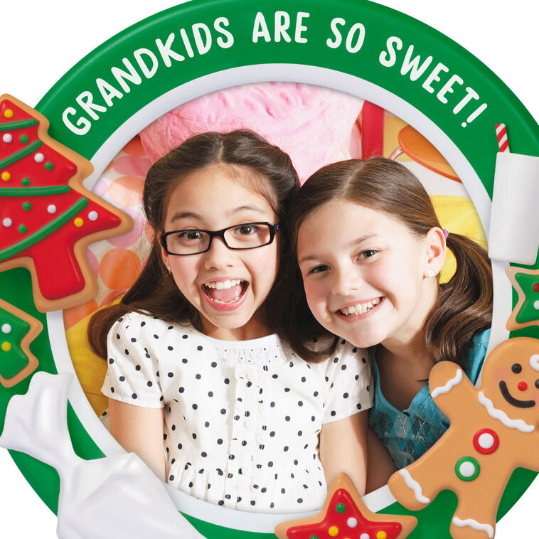 Grandkids Are So Sweet! Photo Frame Ornament