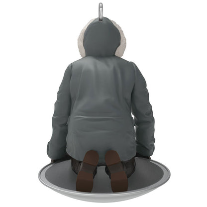 Mini National Lampoon's Christmas Vacation™ Sledding Clark Ornament, 1.25"