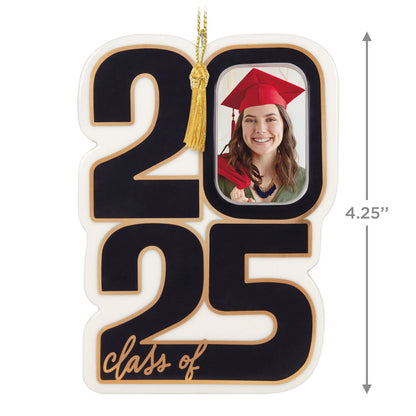 Class of 2025 Photo Frame Porcelain Ornament