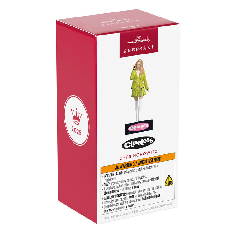 Clueless Cher Horowitz Ornament With Sound