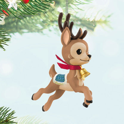 Eight Tiny Reindeer Dasher Ornament