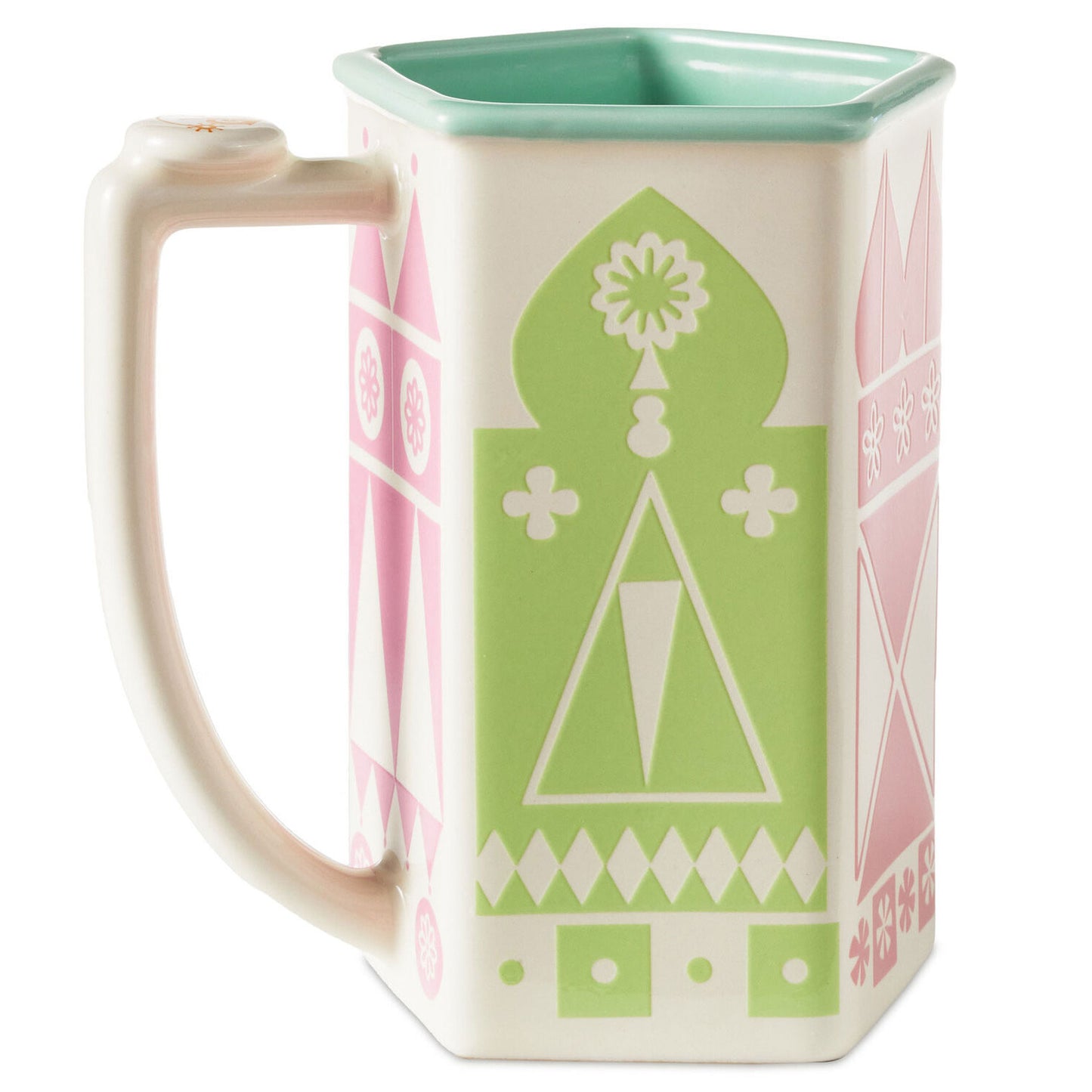 Disney It's a Small World 5-Sided Mug, 15 oz