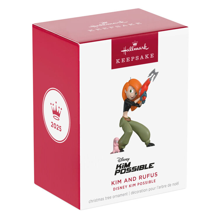 Disney Kim Possible and Rufus Ornament