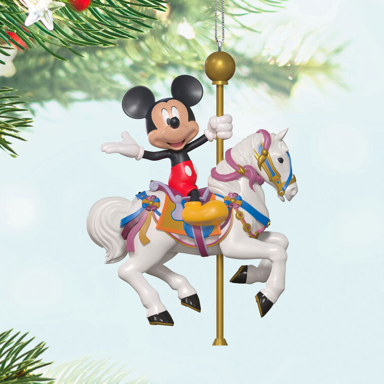 Disneyland King Arthur Carrousel Ride Around the Kingdom Ornament