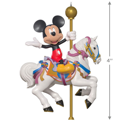 Disneyland King Arthur Carrousel Ride Around the Kingdom Ornament