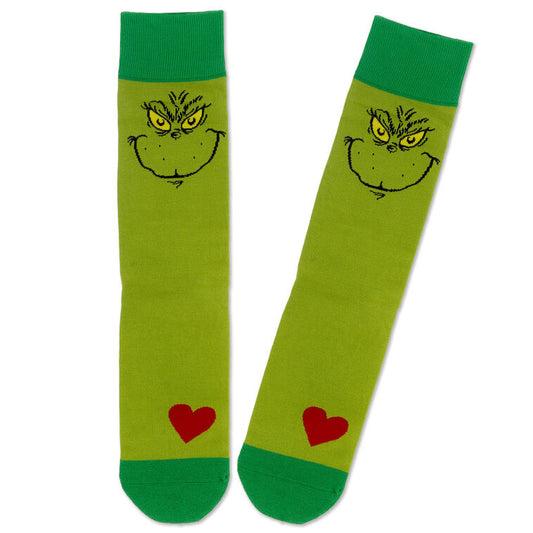 Dr. Seuss™ Feelin' Grinchy Novelty Crew Socks