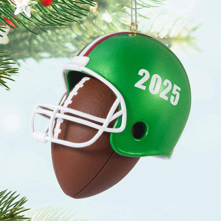 Football Star 2025 Ornament