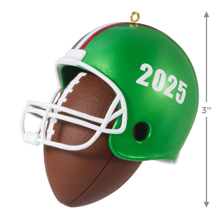 Football Star 2025 Ornament