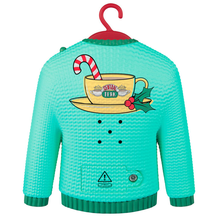 Friends Could We Be Any More Festive? Musical Ornament With Light