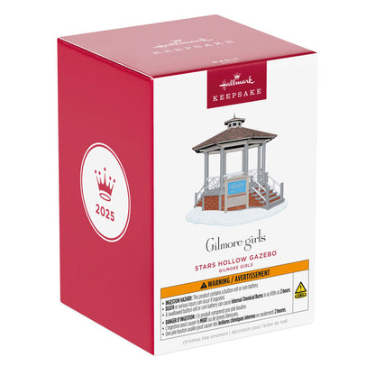 Gilmore Girls Stars Hollow Gazebo Musical Ornament