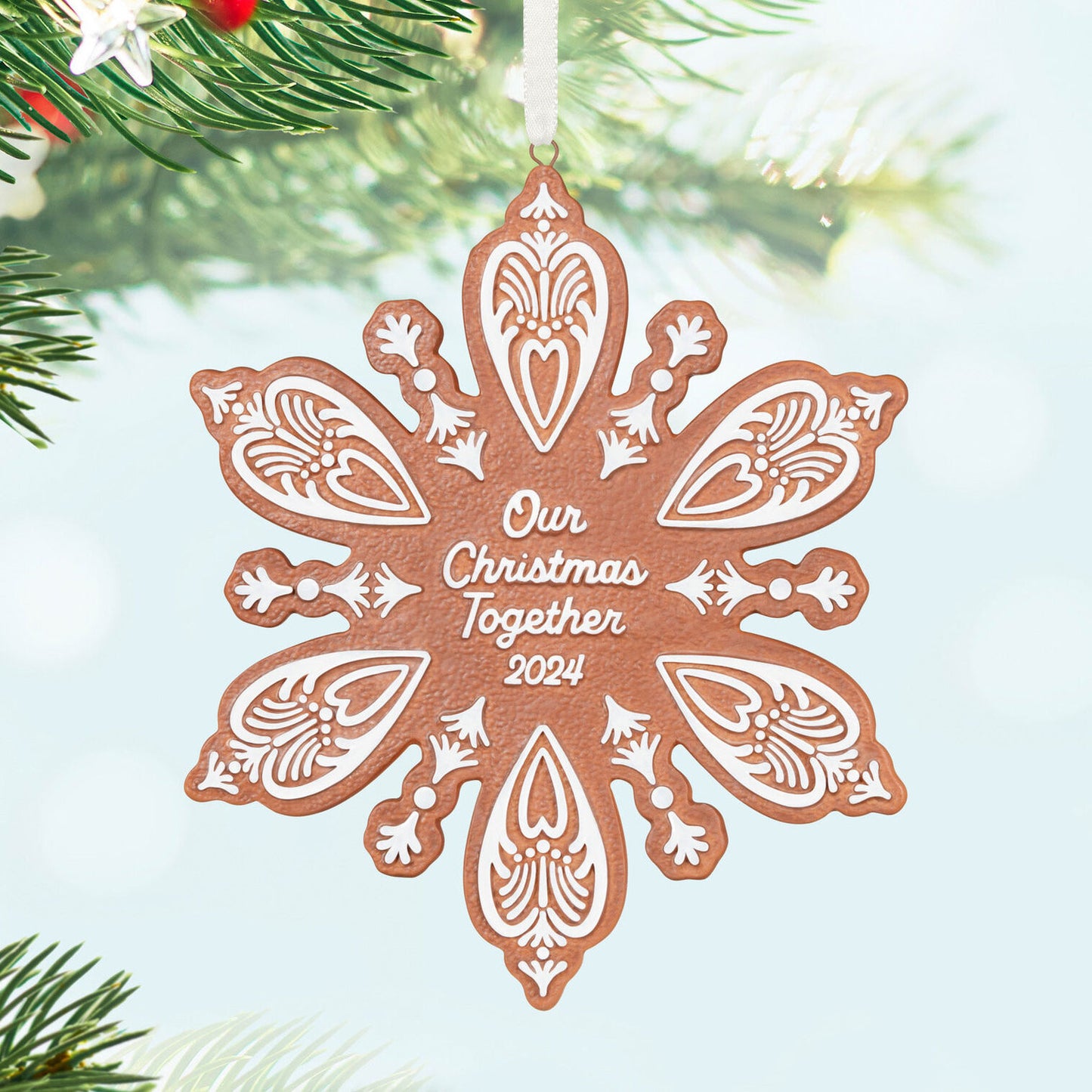 Our Christmas Together 2024 Porcelain Ornament