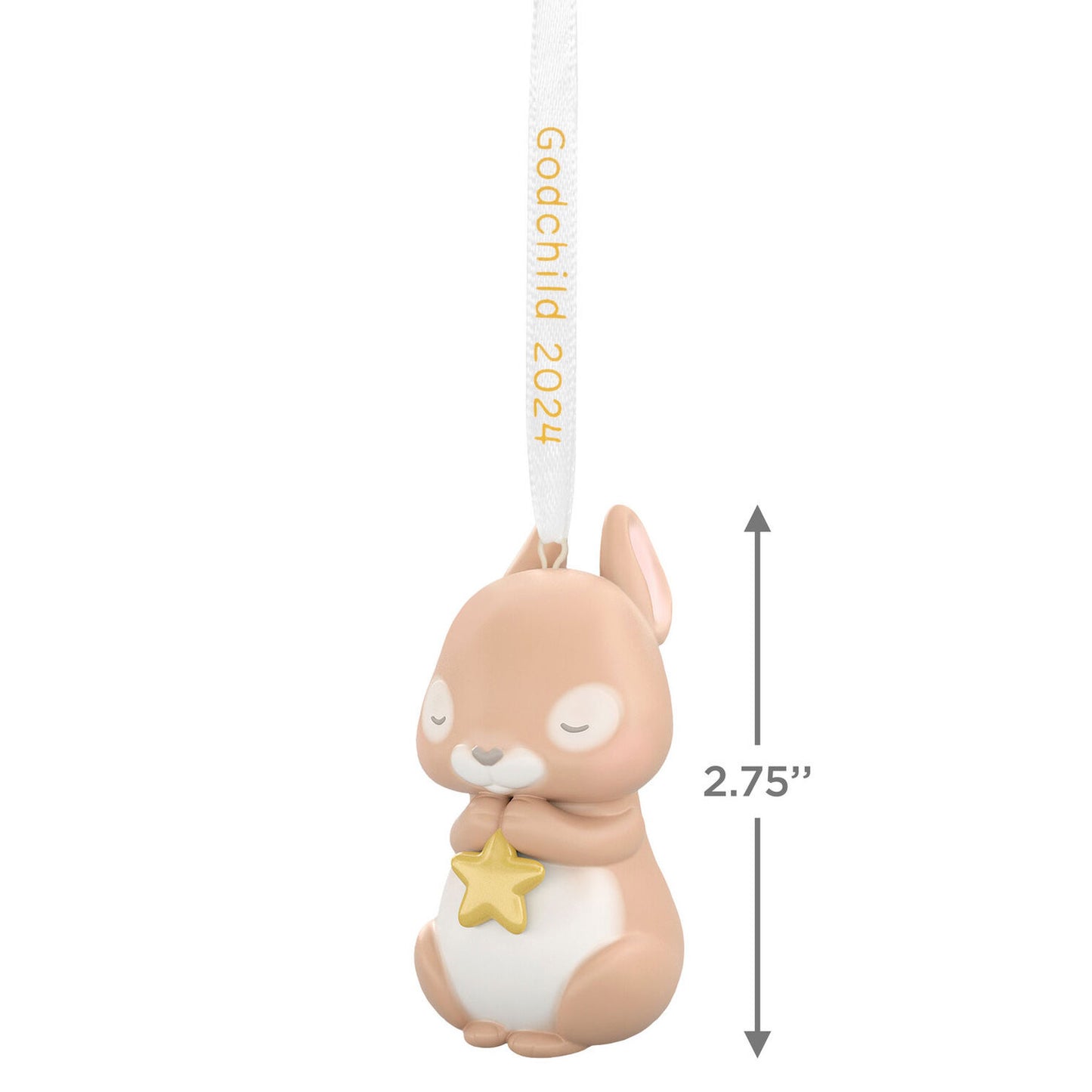 Godchild Bunny 2024 Porcelain Ornament