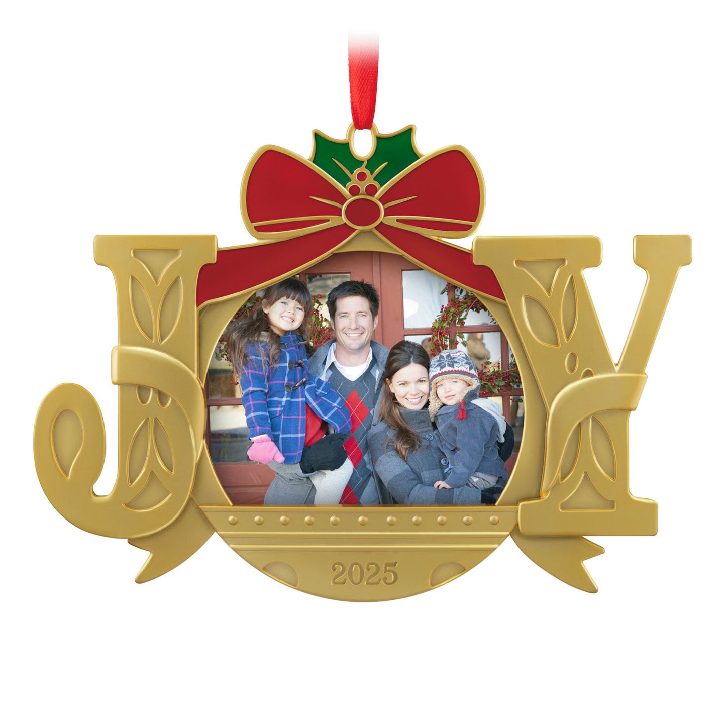 A Joy to Behold 2025 Photo Frame Metal Ornament