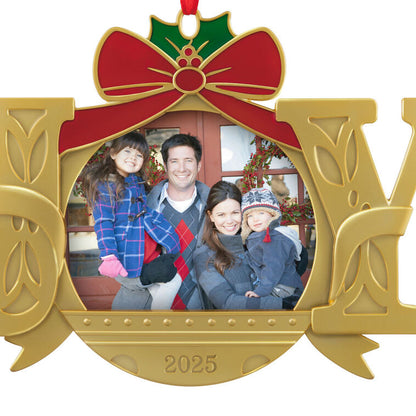 A Joy to Behold 2025 Photo Frame Metal Ornament