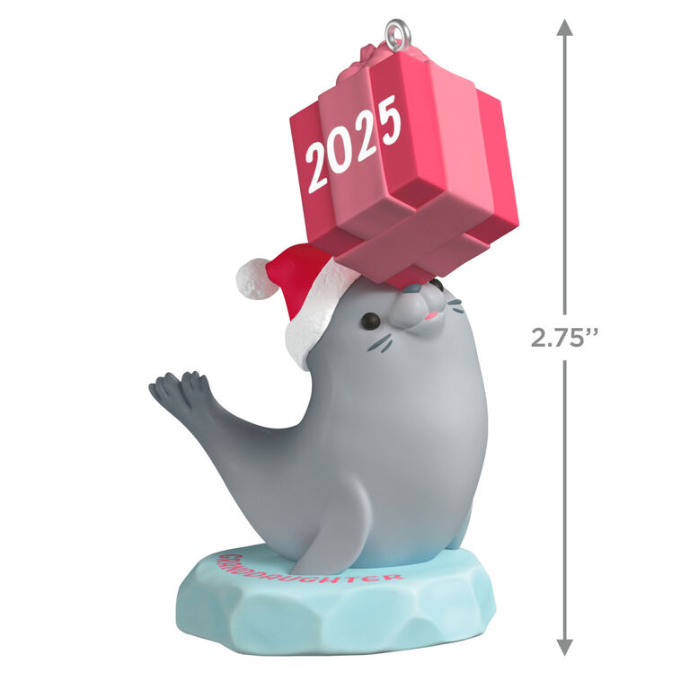Granddaughter Seal 2025 Ornament