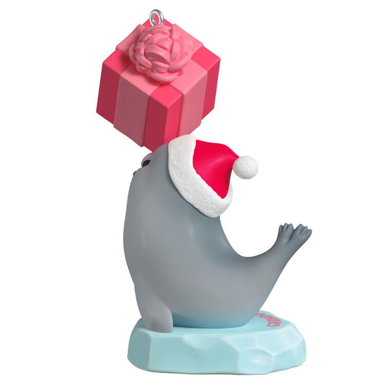 Granddaughter Seal 2025 Ornament