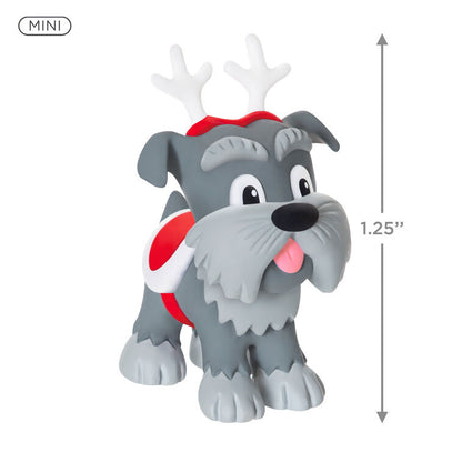 Mini Howliday Helpers Ornament, 1.25"