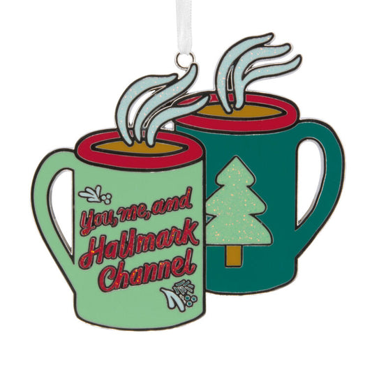 Hallmark Channel Mugs Metal Hallmark Ornament