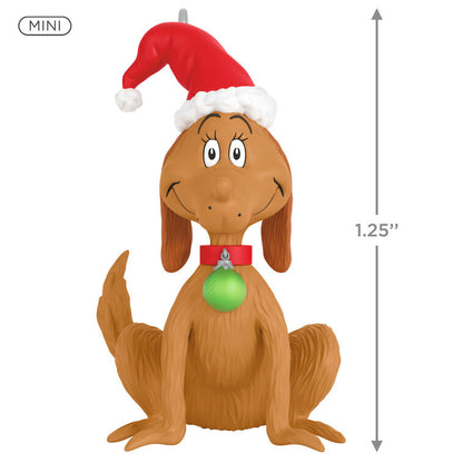 Mini Dr. Seuss's How the Grinch Stole Christmas!™ Merry Max Ornament, 1.25"