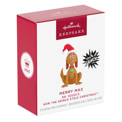 Mini Dr. Seuss's How the Grinch Stole Christmas!™ Merry Max Ornament, 1.25"