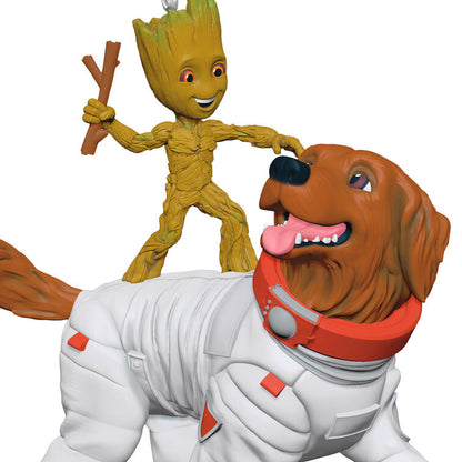 Marvel Guardians of the Galaxy Groot and Cosmo Ornament