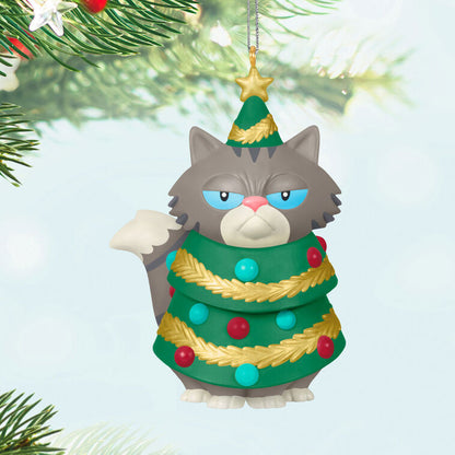 Festive Feline Ornament