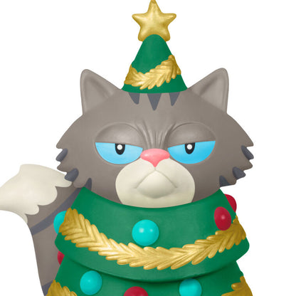 Festive Feline Ornament
