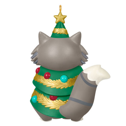 Festive Feline Ornament