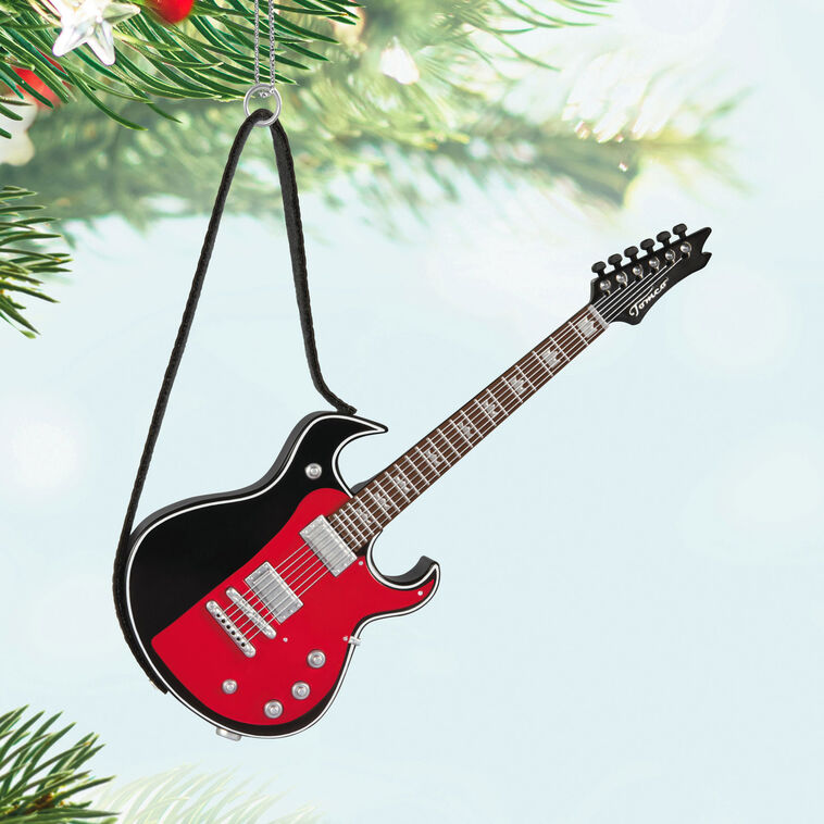 Street Fighting Man Guitar Musical Ornament