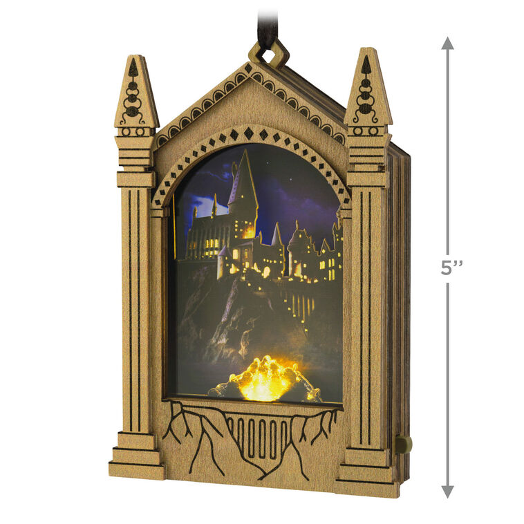 Harry Potter™ Hogwarts™ Musical Papercraft Ornament With Light
