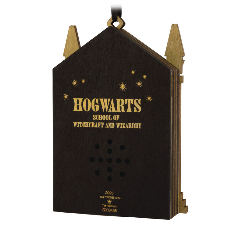 Harry Potter™ Hogwarts™ Musical Papercraft Ornament With Light