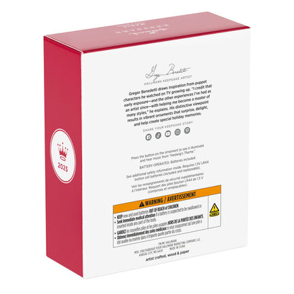 Harry Potter™ Hogwarts™ Musical Papercraft Ornament With Light