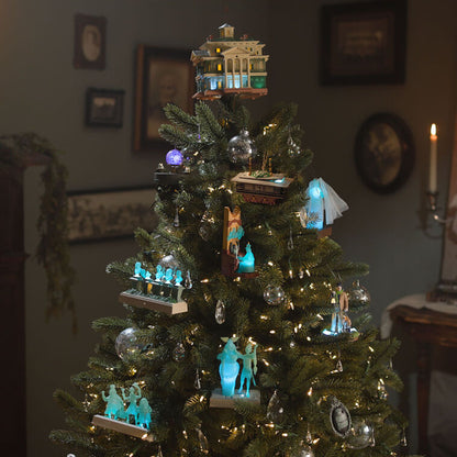 Disney The Haunted Mansion Collection Disneyland Manor Tree Topper With Light and Sound