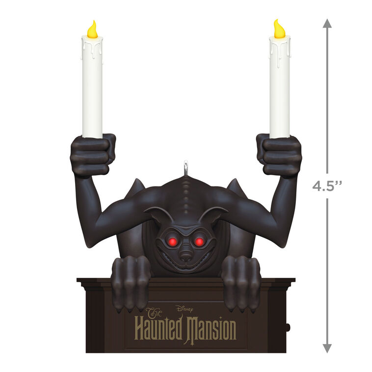 Disney The Haunted Mansion Gargoyle Ornament With Light