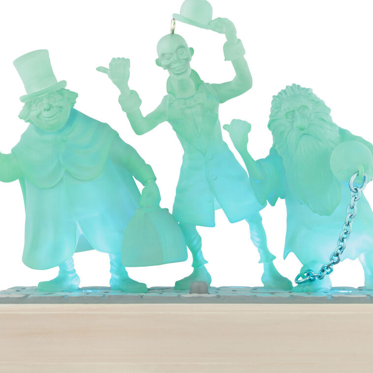 Disney The Haunted Mansion Collection The Hitchhiking Ghosts Ornament With Light and Sound